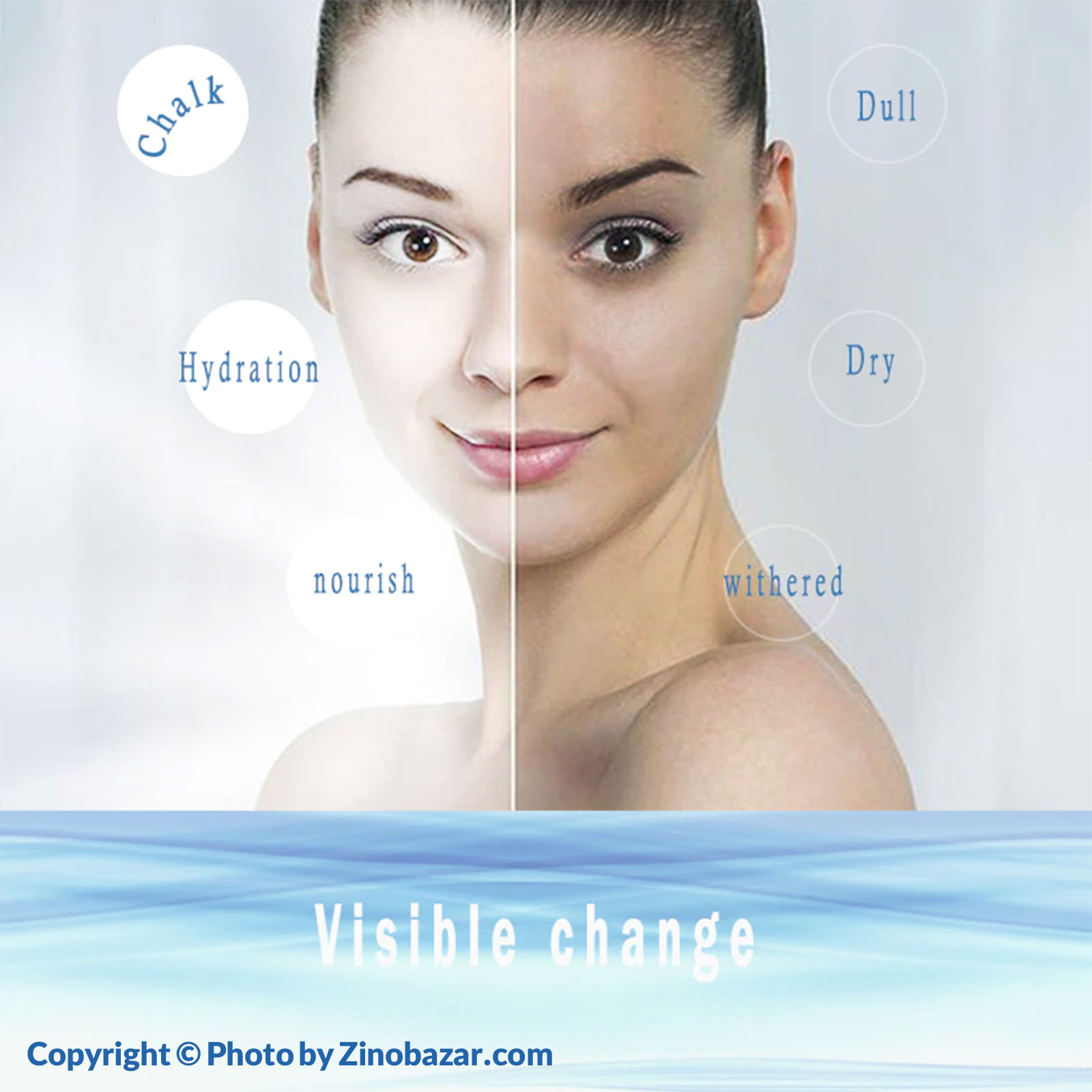 کرم سفید کننده صورت و بدن وکالی - زینو بازار ZinoBazar