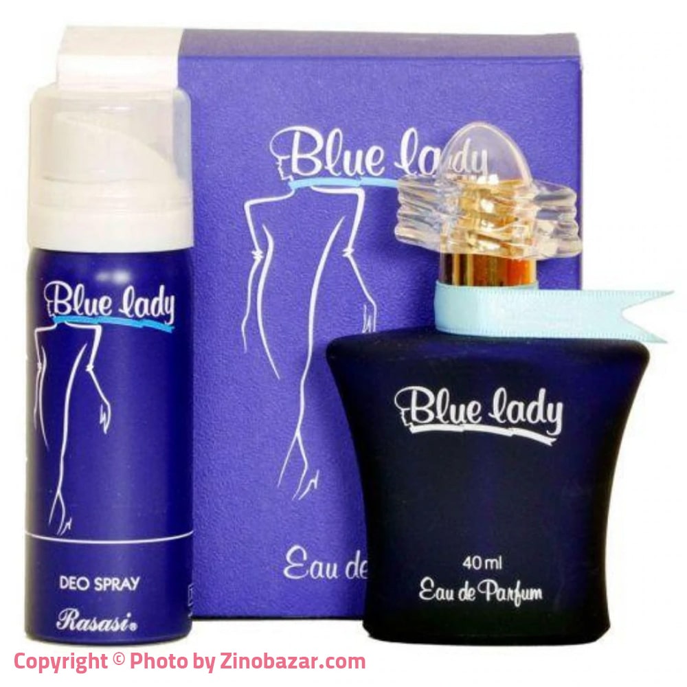 ادکلن بلو لیدی زنانه رساسی Rasasi Blue Lady Perfume 40ML