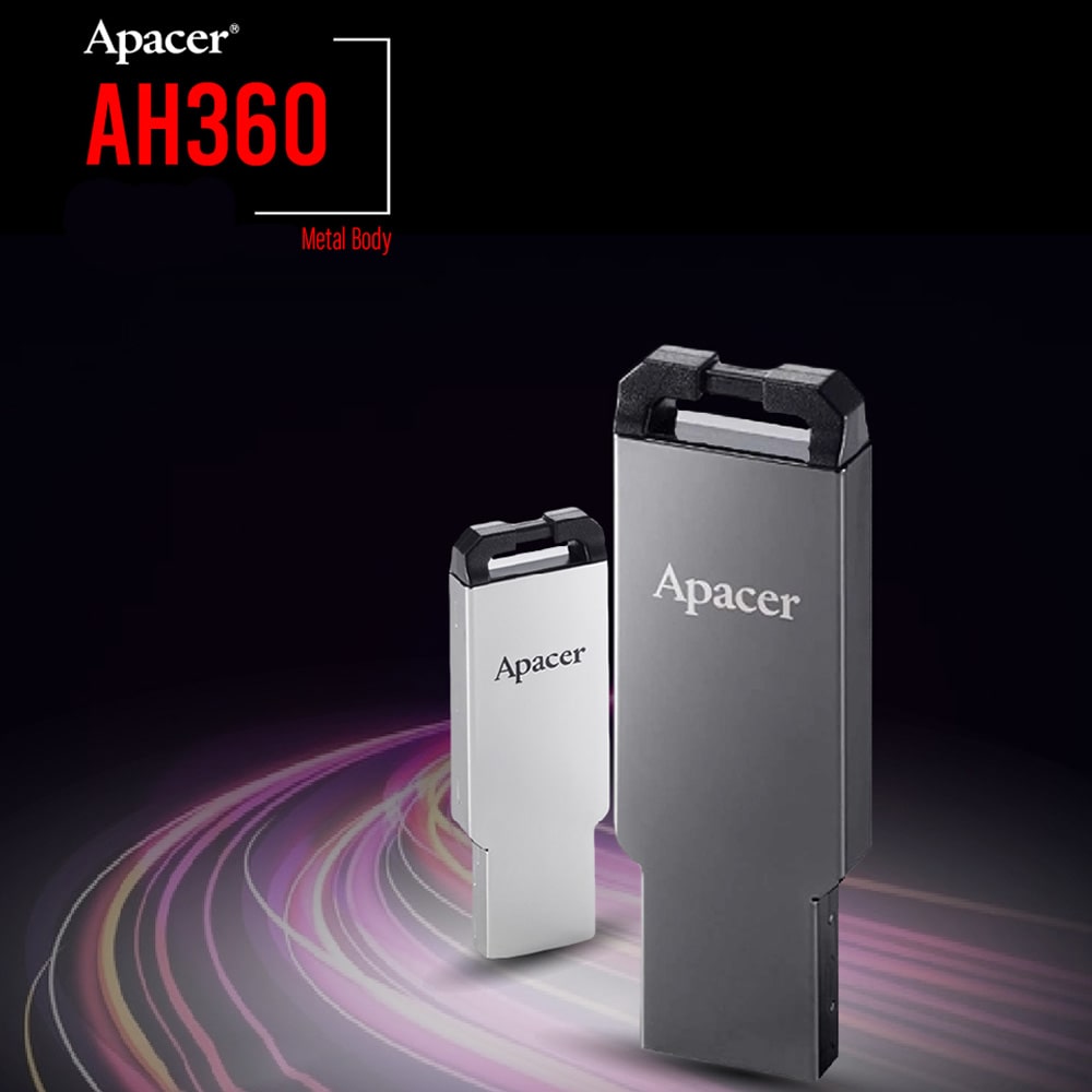 مشخصات، قیمت و خرید فلش مموری اپیسر AH360 ظرفیت 64 گیگابایت USB 3.2