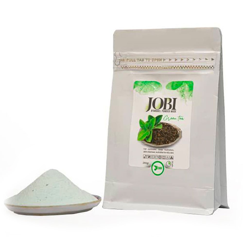 ماسک پودری هیدروژلی چای سبز جوبی