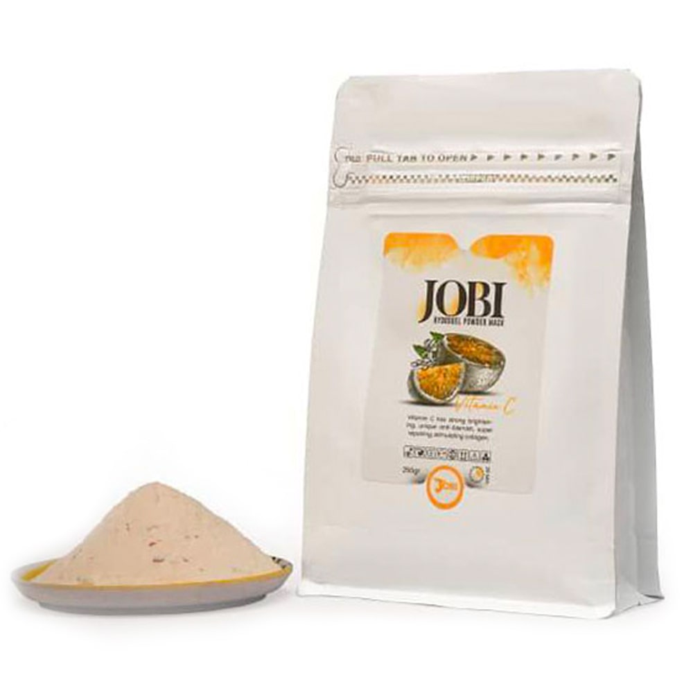 ماسک پودری هیدروژلی ویتامین سی جوبی JOBI حجم 250 گرم JOBI Hydrogel Powder Mask Vitamin C